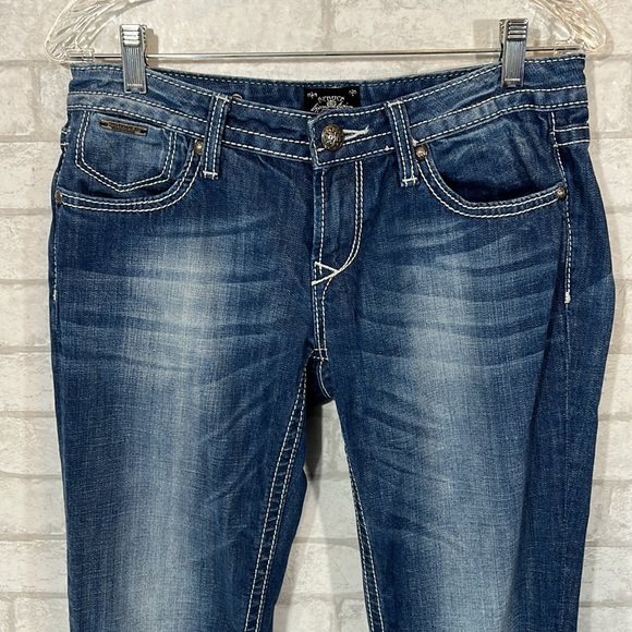 Be rock for Express skinny jeans size 6R - Picture 2 of 13